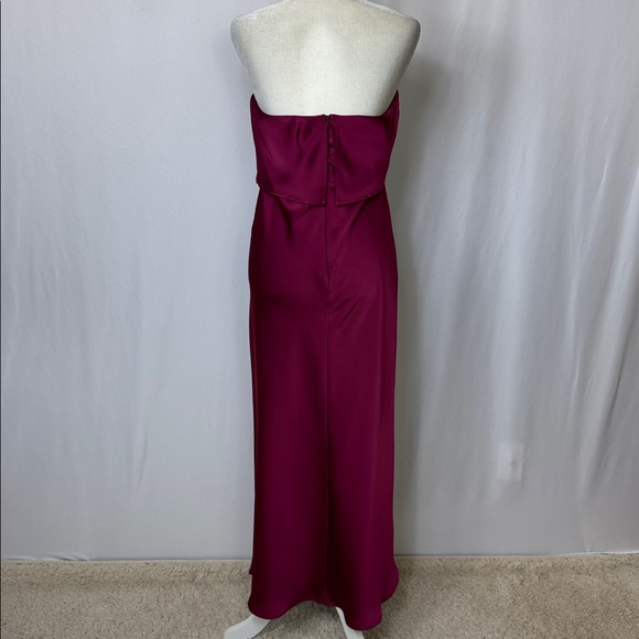 Petal & Pup Vienna Strapless Midi Dress Size Large Berry NWOT - Picture 11 of 16